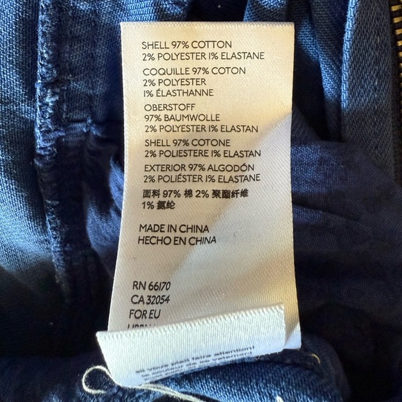 ANTHROPOLOGIE Pilcro Contemporary Casual Utility Denim Jumpsuit Size XL NWT - Picture 11 of 13